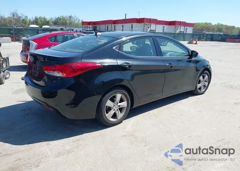 2013 Hyundai Elantra Gls from USA, damaged, VIN KMHDH4AE6DU928322